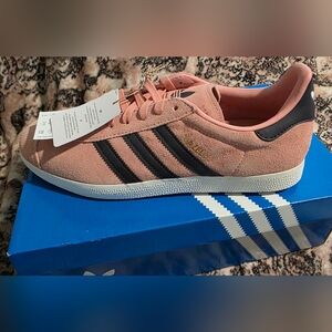 Adidas Men's Pink Gazelle Sneakers